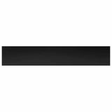 Window Sills 2 pcs Black 160 x 30 x 2 cm Solid Beech Wood 42048358
