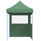 Foldable Party Tent Pop-Up with 2 Sidewalls Green 4004992