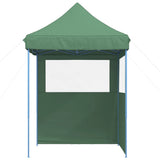 ZNTS Foldable Party Tent Pop-Up with 2 Sidewalls Green 4004992