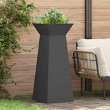 Pillar Planter Black 40 x 40 x 100 cm 873852