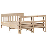 Bed Frame without Mattress 160x200 cm Solid Wood Pine 3306258