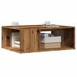 Coffee Table Old Wood 90x67x33 cm Engineered Wood 856552