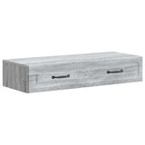 Wall-Mounted Side Table Grey Sonoma 87.5 x 34.5 x 17 cm 899351