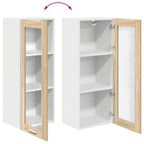 Hanging Cabinet Sonoma Oak 40 x 31 x 100 cm Engineered Wood 884380
