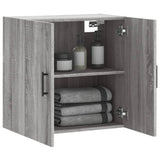 Wall Cabinet Grey Sonoma 60x31x60 cm Engineered Wood 829978