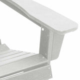 Adirondack Chair White 82 x 74 x 92 cm HDPE 42006621