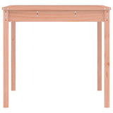 Garden Table 121x82.5x76 cm Solid Wood Douglas 823974