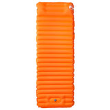Self Inflating Camping Mattress with Pillow 1-Person Orange 4007119