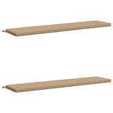 2-Piece Bench Cushions SOEST 2 pcs 100% Polyester Sand 949205