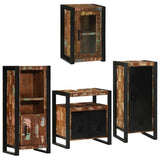 Bathroom Furniture Set 4 pcs Multicolour Solid Reclaimed Wood 3305693