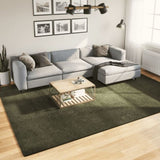 Rug HUARTE Short Pile Soft and Washable Forest Green 240x340 cm 375102