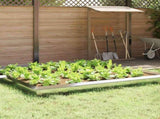 Snail Fence 4 pcs Silver 50 x 3.5 x 25 cm Stainless Steel 874850