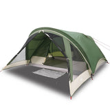 Camping Tent Cabin 4-Person Green Waterproof 94713