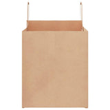 Paper Bags 250 pcs with Handles Brown 32x22x24 cm 4101819