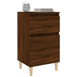 Bedside Cabinets 2 pcs Brown Oak 40x35x70 cm 819707