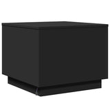 Coffee Table Black Engineered wood 50 cm x 50 cm x 40 cm 839869