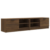 TV Cabinets 2 pcs Brown Oak 80x35x36.5 cm Engineered Wood 817122