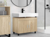 Bathroom Vanity Unit Sonoma Oak 60 x 35 x 60 cm Engineered Wood 889397