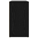 Shoe Bench Black Oak 103 x 30 x 54.5 cm Engineered Wood 875160