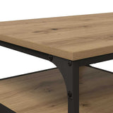 Coffee Table Artisan Oak 90 x 49 x 40 cm Engineered Wood 886244