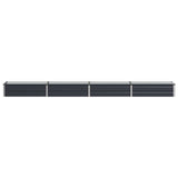 Raised Garden Bed Anthracite 320 x 40 x 24 cm cold-rolled steel 8006345