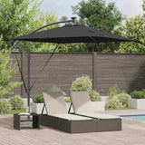 Umbrella Black 249 x 249 x 250 cm Polyester and Aluminium 42003403