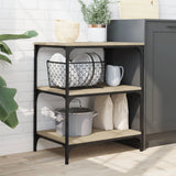 Kitchen Trolley Sonoma Oak 60x41x76 cm Engineered Wood 842302