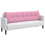 Back Pillow Pink 180 x 24 x 50 cm Fabric 42014572