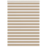 Zebra Blind Sand Brown 165x230 cm Fabric Width 160.9 cm Polyester 4014612