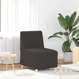 Modular Sofa Unit Armless 3 pcs Dark Grey 55 x 74 x 82 cm 3399829