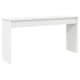 Keyboard Stand White 130 x 32 x 64 cm Engineered Wood 899479