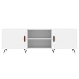 TV Cabinet White 150x30x50 cm Engineered Wood 829068