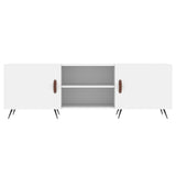 TV Cabinet White 150x30x50 cm Engineered Wood 829068