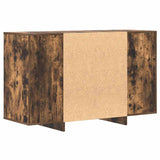 Sideboard Smoked Oak 120 x 41 x 75 cm Engineered Wood 3333910
