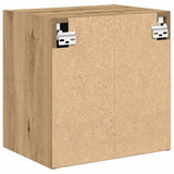 Garage Wall Cabinets 2 pcs Artisan Oak Engineered Wood 860642