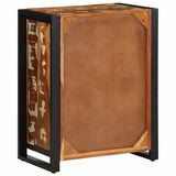 Sideboard Multicolour 55x35x70 cm Solid Wood Reclaimed 4013574