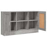 Sideboard Grey Sonoma 120x30.5x70 cm Engineered Wood 815625