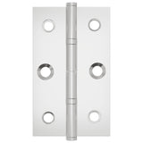 Hinge Plain 899 pcs Silver 58 x 35 x 1 mm Steel 864667