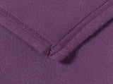 Throw Blankets 24 pcs Purple 240 x 220 cm Fleece 42017119