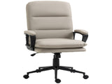 Office Chair, PU Leather Computer Desk Chair Office Chair with Adjustable Height and Swivel Rolling T3398P342240