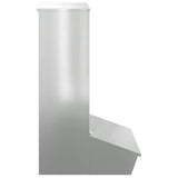 Pig Feeder Silver 55 x 51 x 91.5 cm Galvanised Steel 874641