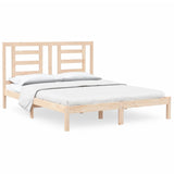 Bed Frame without Mattress 160x200 cm Solid Wood Pine 3104358