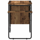 Desk with Storage Oak Wood 120 x 50 x 75 cm 8008000