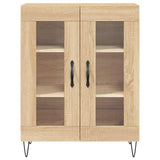 Highboard Sonoma Oak 69.5x34x180 cm Engineered Wood 3189312