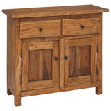 Sideboard Solid Mahogany Wood 75x30x65 cm 244490