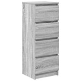 Sideboard Grey Sonoma 37.5x35x99 cm Engineered Wood 861702