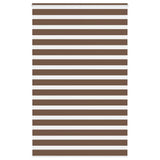 Zebra Blind Brown 150x230 cm Fabric Width 145.9 cm Polyester 4014401