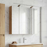 Bathroom Mirror Cabinet Artisan Oak 80 x 14.5 x 70 cm 889118