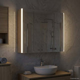 Bathroom Mirror Cabinet Sonoma Oak 63.5 x 15.5 x 60.5 cm 889249