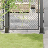 Post Bases Square 12 pcs Anthracite 81x81 mm Powder-coated Steel 42000027
